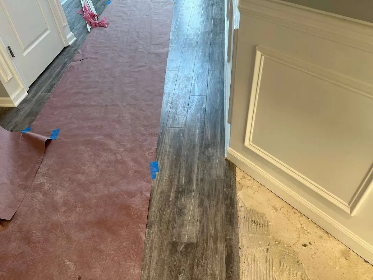 Completed marble shower restoration in Concord